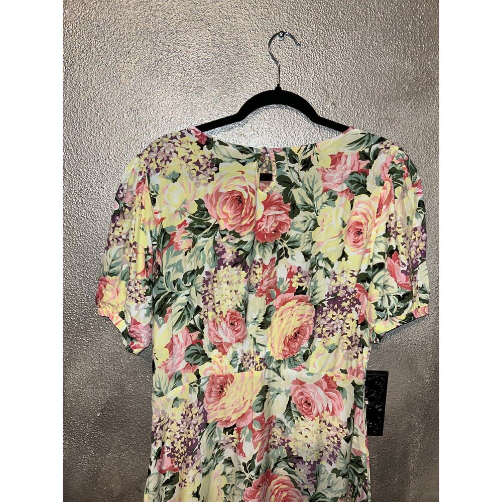 Faithfull The Brand Sidonie Venissa Floral Mini Dress NWT Size 6 Medium Romantic - Picture 9 of 16